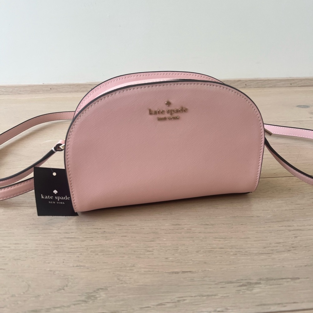 Kate Spade Perry Dome Saffiano Leather Crossbody Bag Purse Handbag - Picture 3 of 7